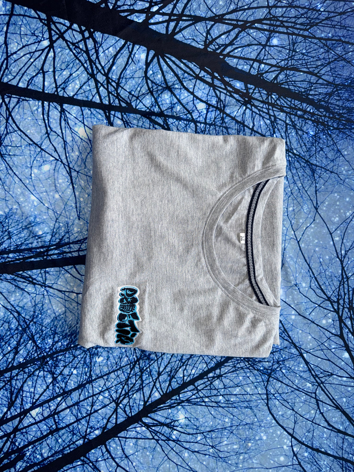 Limited Time Collectors’ Edition Embroidered T Shirt Grey