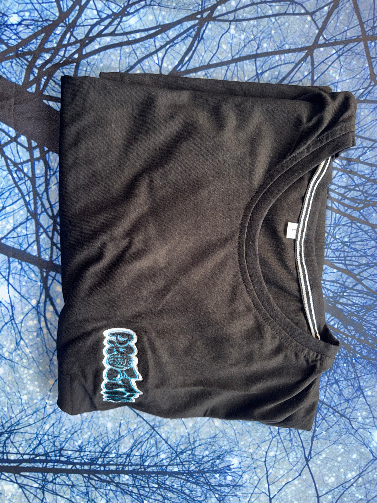 Limited Time Collectors’ Edition Embroidered T Shirt Black