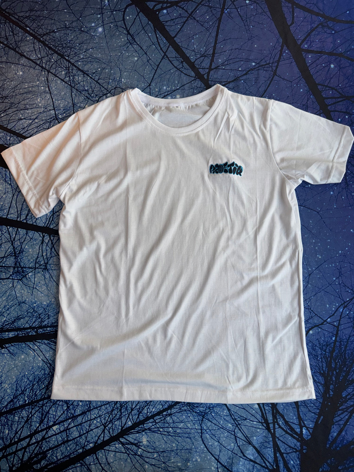 Limited Time Collectors’ Edition Embroidered T Shirt White
