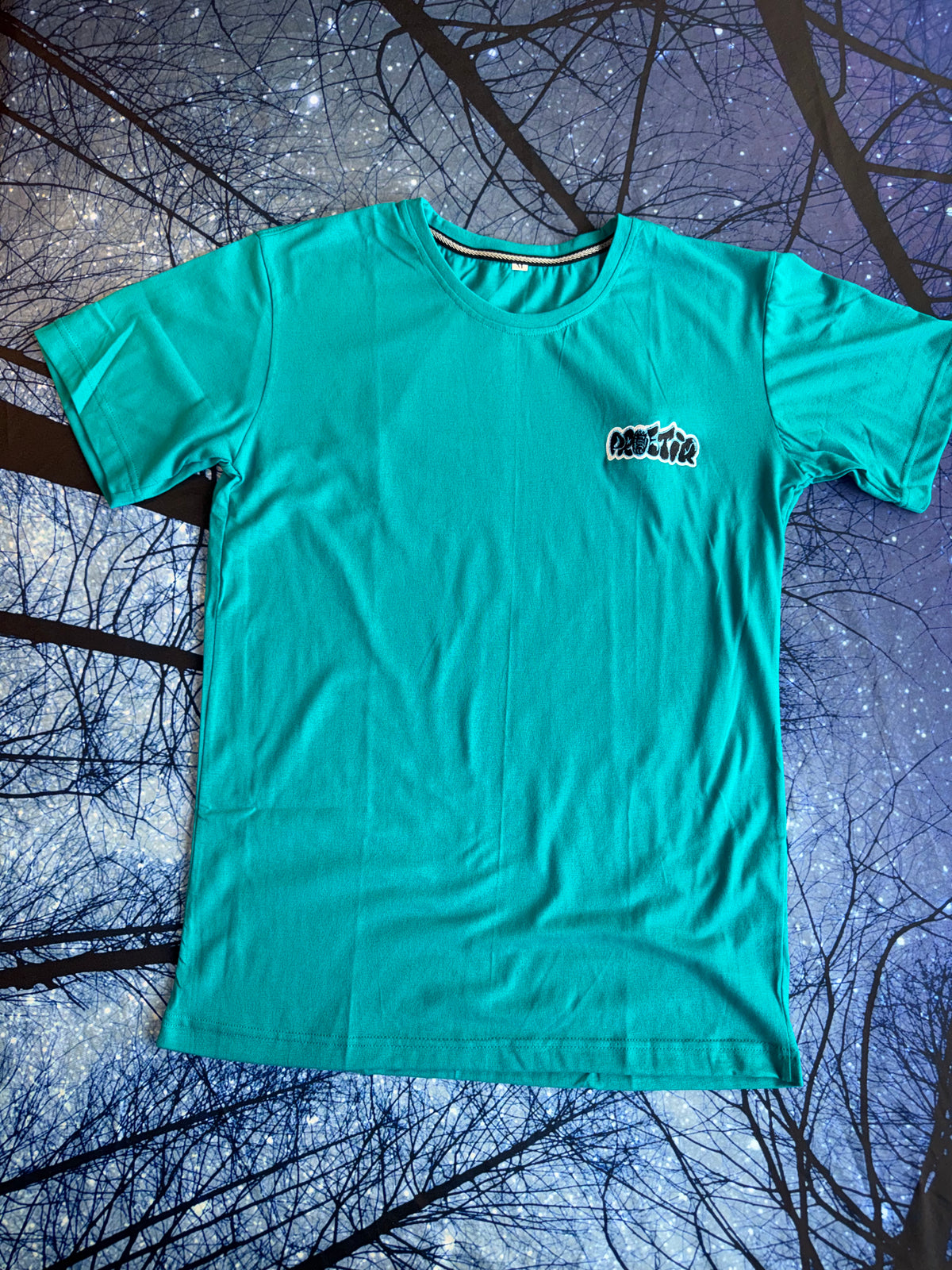 Limited Time Collectors’ Edition Embroidered T Shirt Teal