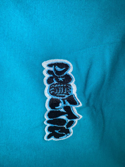 Limited Time Collectors’ Edition Embroidered T Shirt Teal