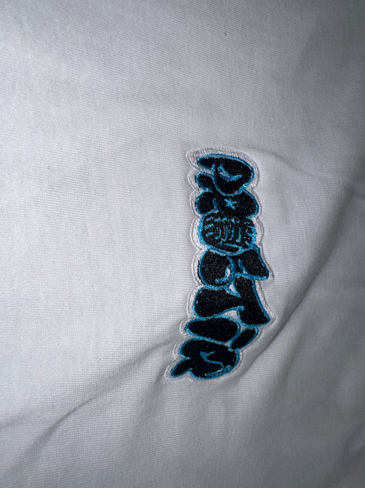 Limited Time Collectors’ Edition Embroidered T Shirt White