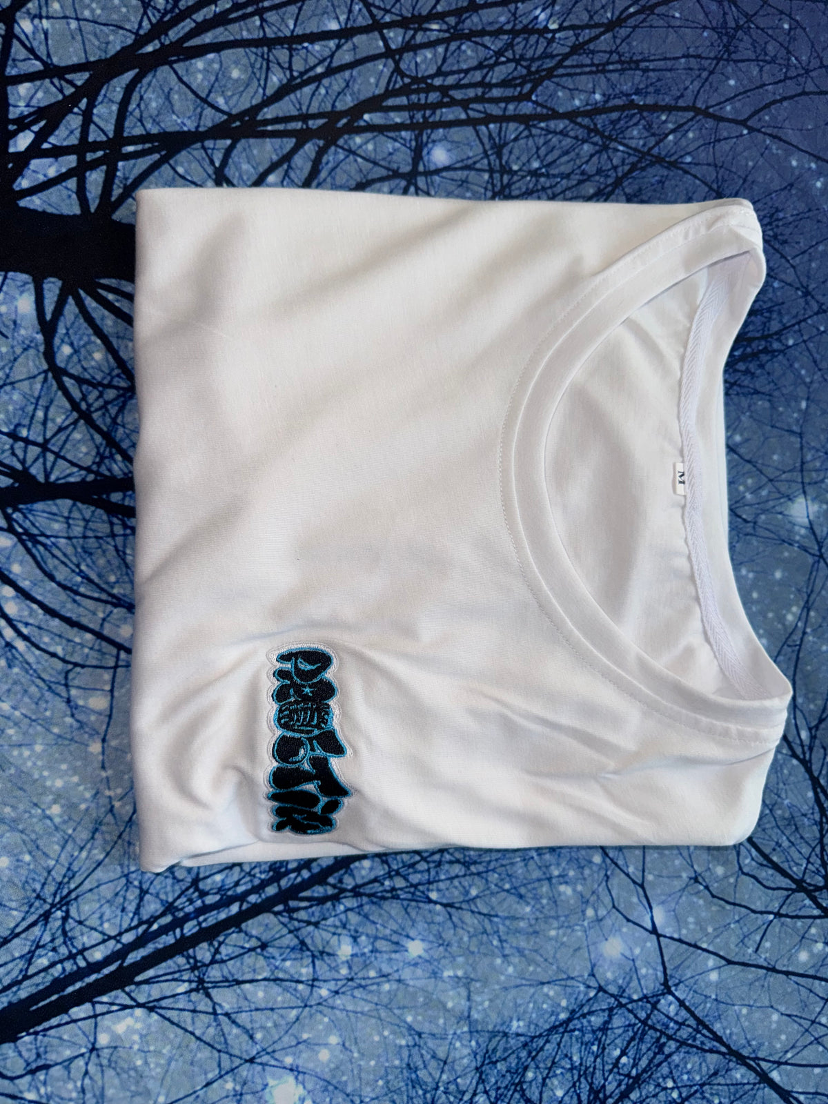 Limited Time Collectors’ Edition Embroidered T Shirt White